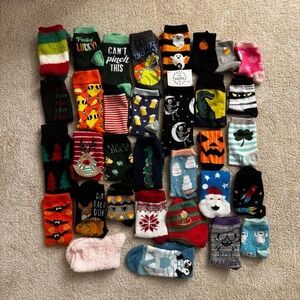 33 Pairs of fun and funky socks!